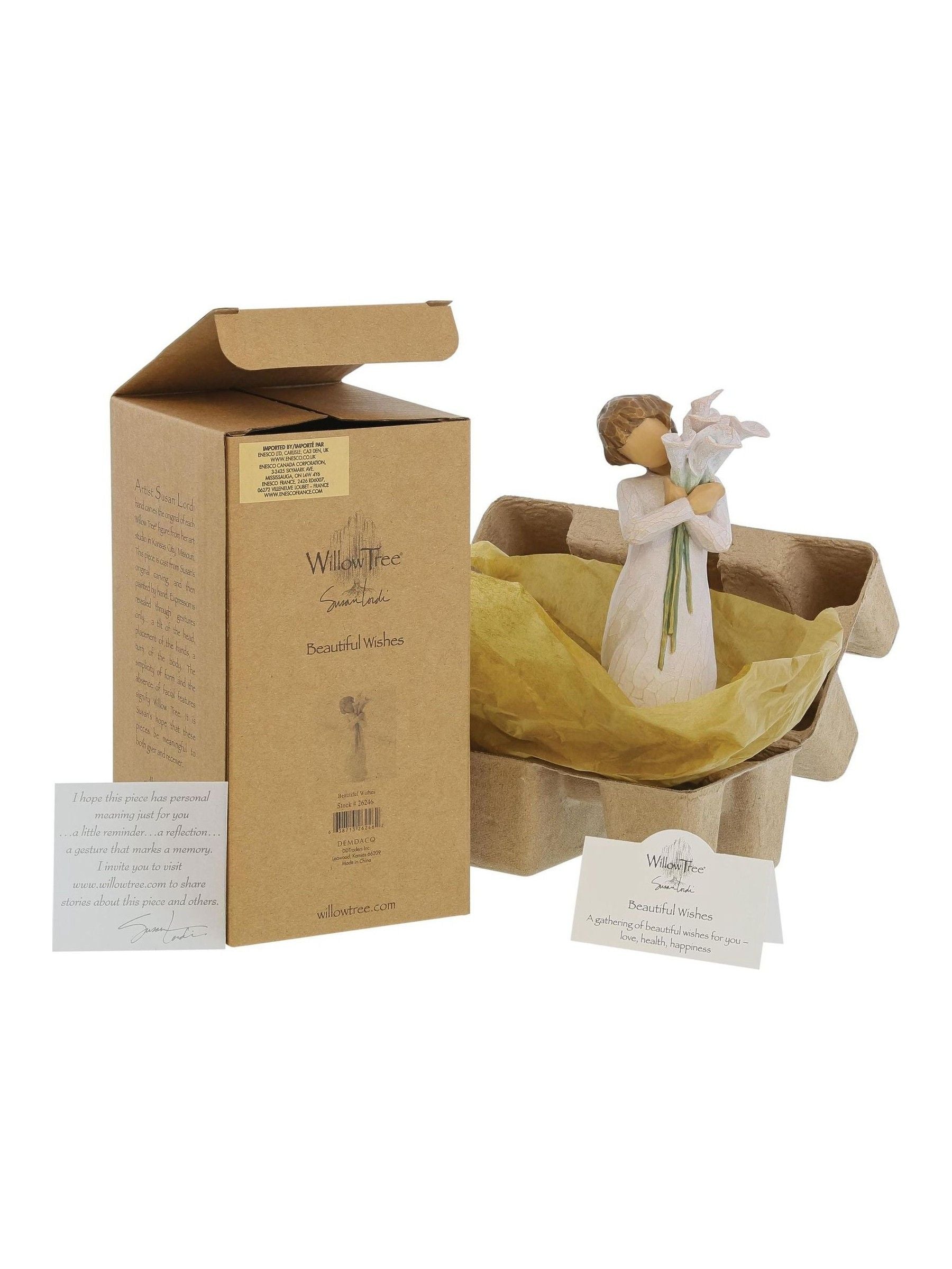 Willow Tree Off White Beautiful Wishes figurine - British product
