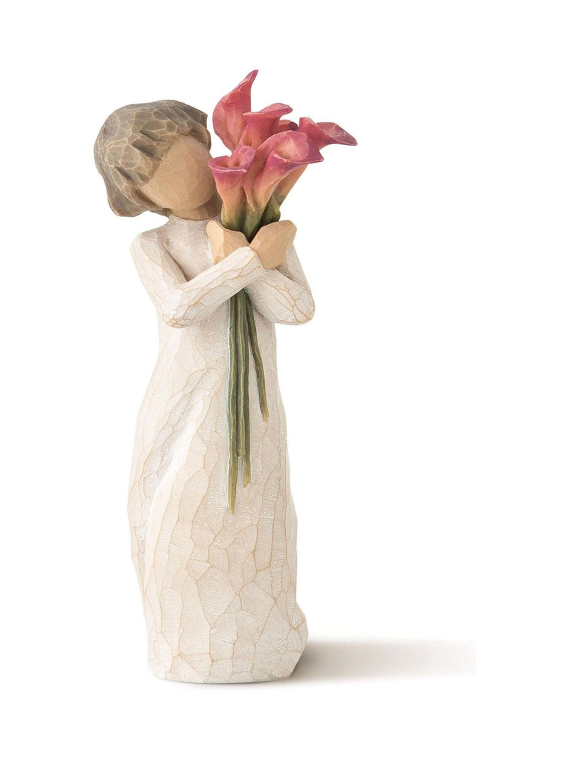 Willow Tree Off White Bloom figurine hand-painted calla lilies (British brand)