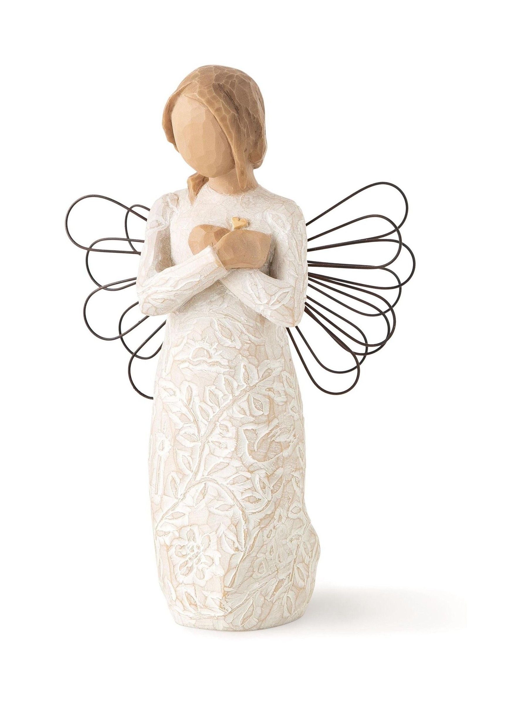 Willow Tree remembrance figurine off white cast stone - British product