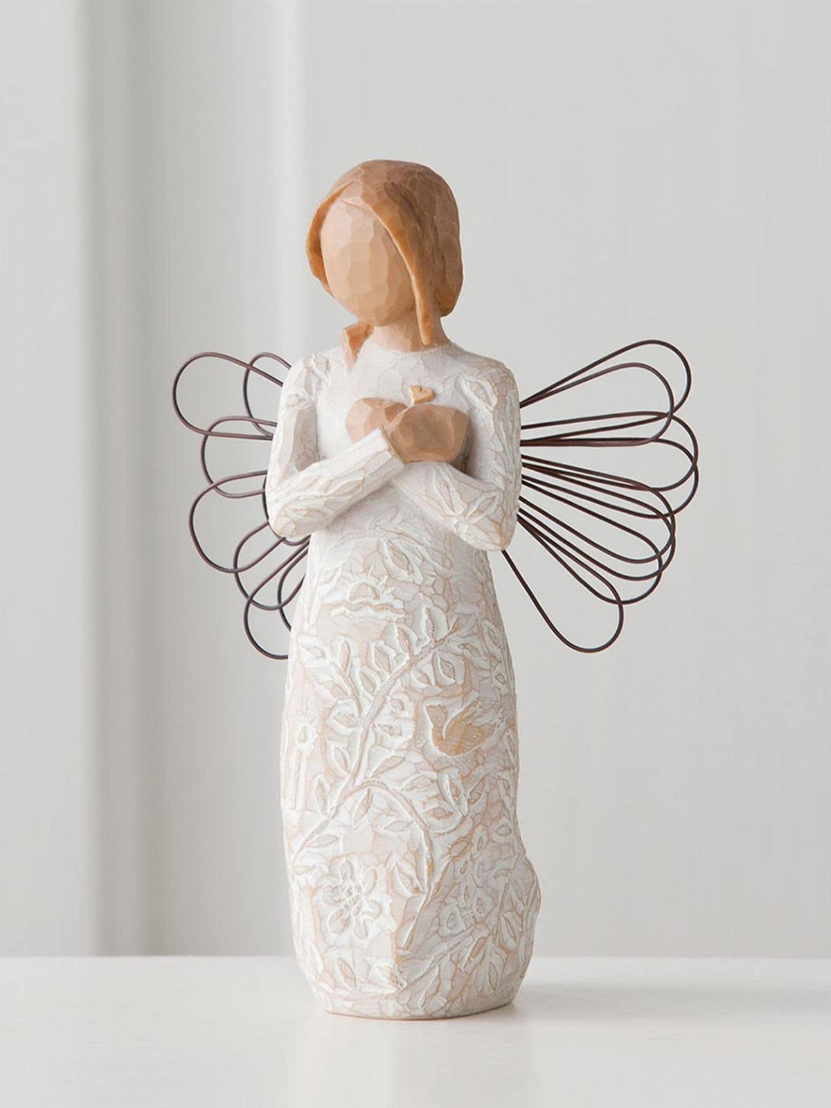 Willow Tree remembrance figurine off white cast stone - British product