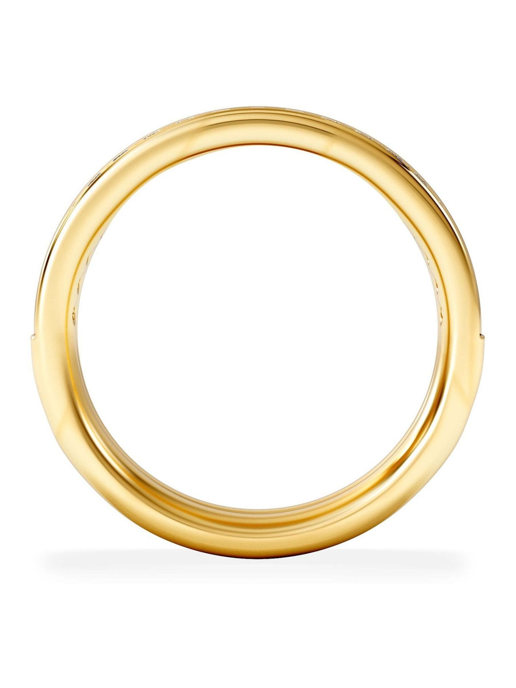 The Diamond Store duo curve stacking ring 0.26ct (British brand)