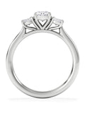 The Diamond Store lab diamond trilogy ring 0.50ct (British brand)