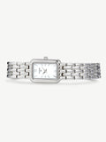D.LOUISE silver tone classic stainless linked watch - British product