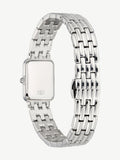 D.LOUISE silver tone classic stainless linked watch - British product