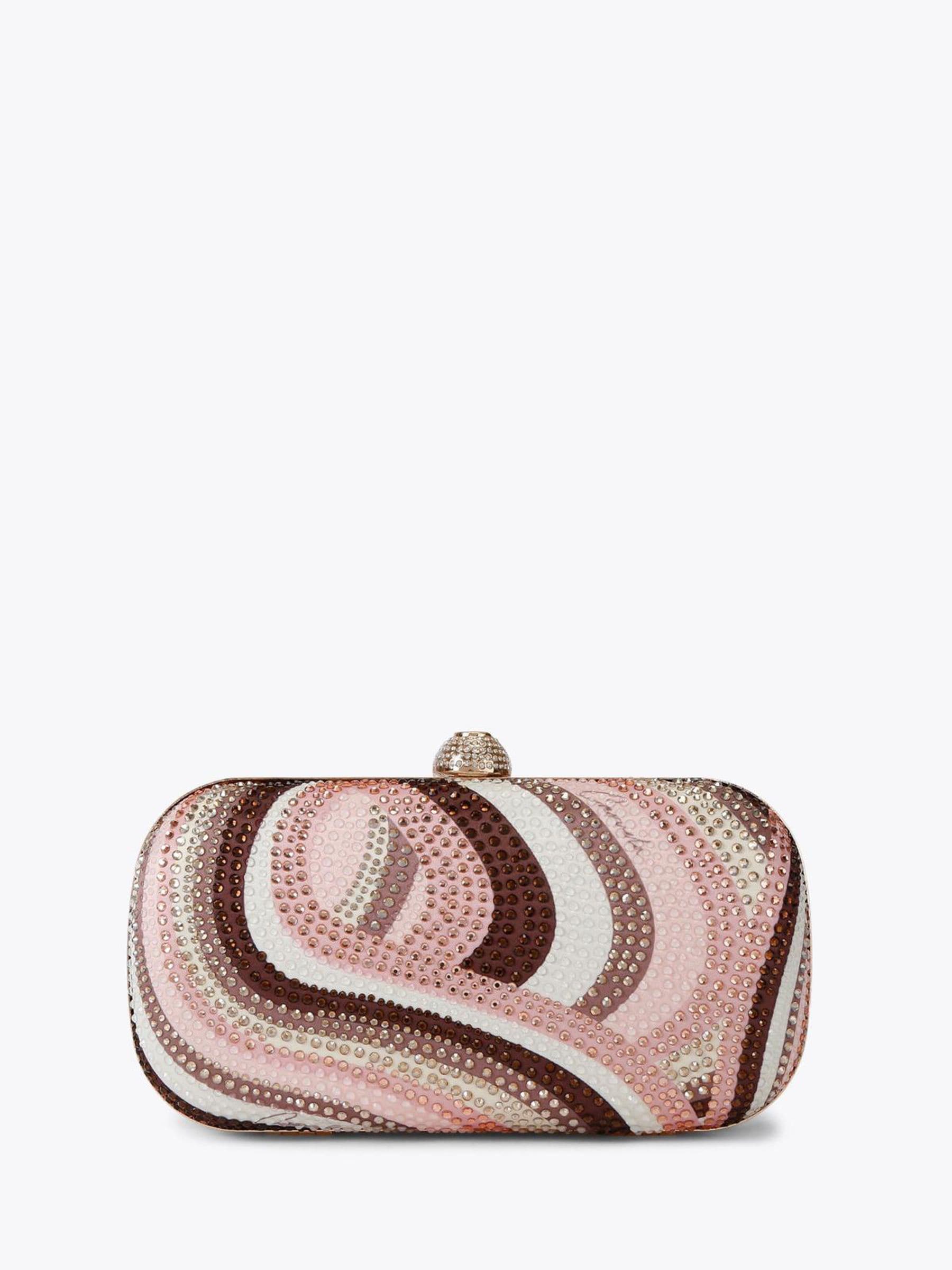 Carvela Gold Cecilia Hard Clutch Bag