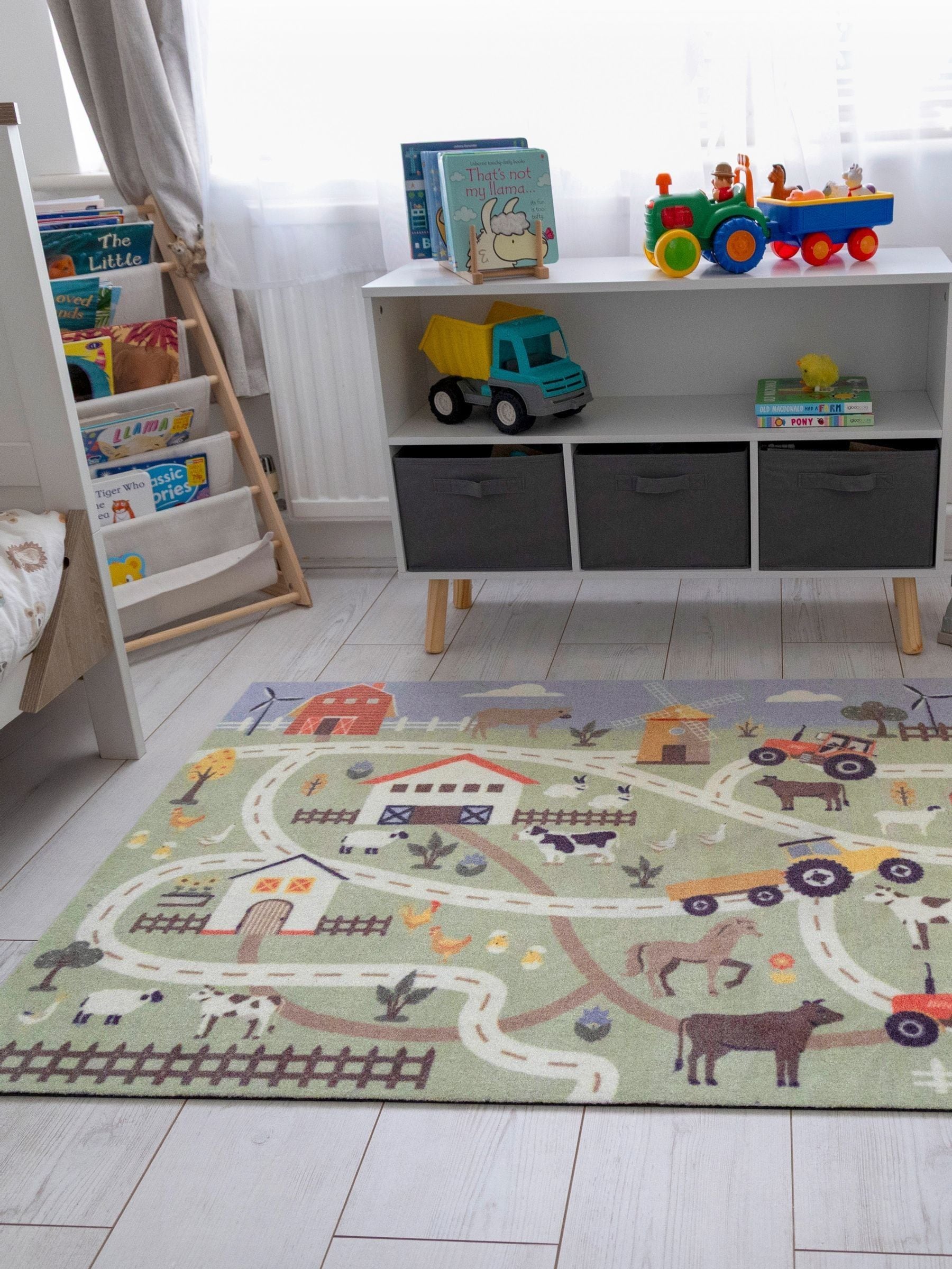 My Mat Farmyard playmat rug 100x150cm - British product