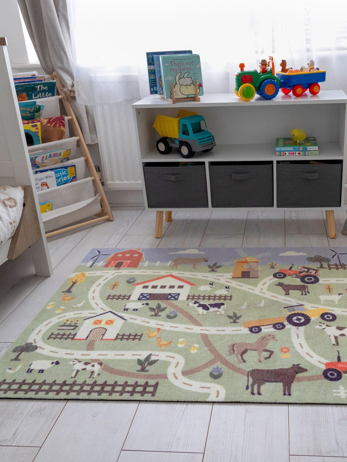 My Mat Farmyard playmat rug 100x150cm - British product
