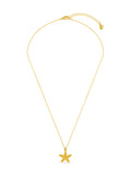 Orelia London gold tone textured starfish necklace (British brand)