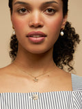 Orelia London gold tone textured starfish necklace (British brand)