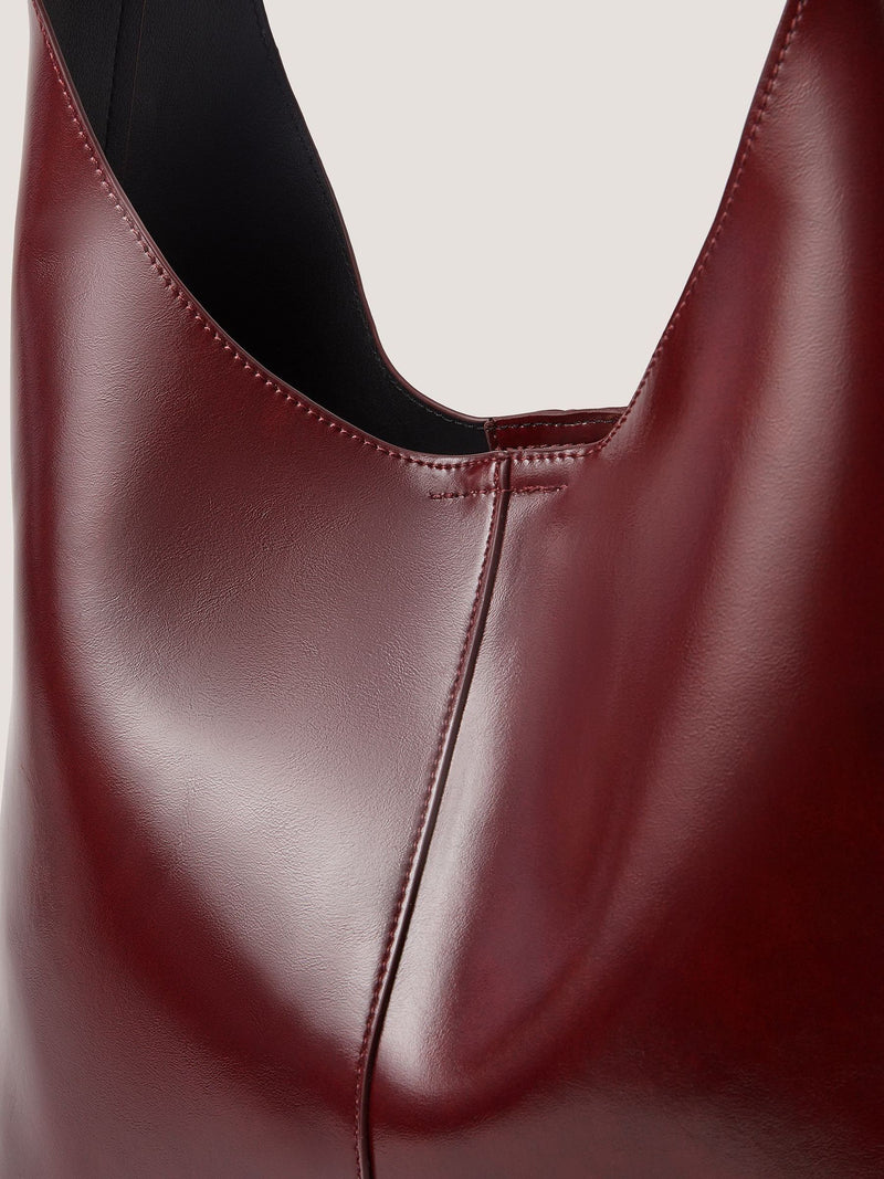 Monsoon Red Deena slouch shoulder bag - British product