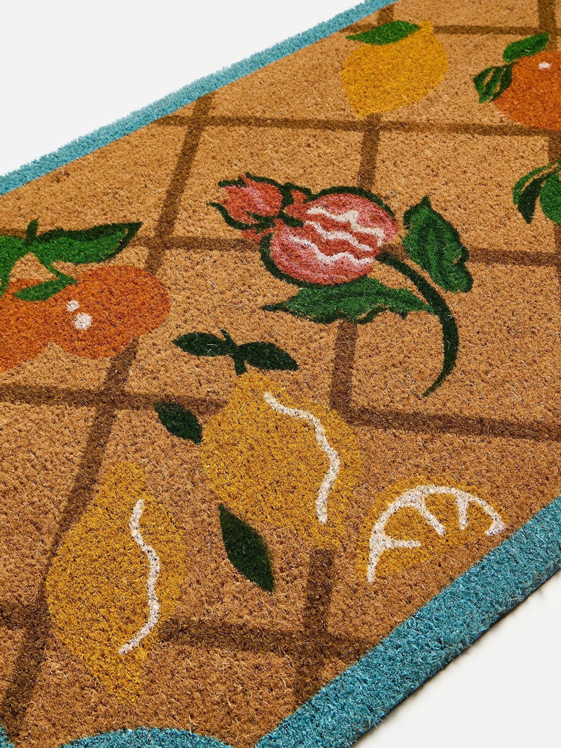 Oliver Bonas fruit pattern doormat 60x90cm - British product