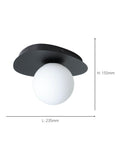 Eglo Castrovido matte black bathroom wall light with clear glass - British product