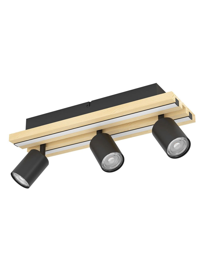 Eglo Gesteira LED ceiling light 3-light spotlight - British product