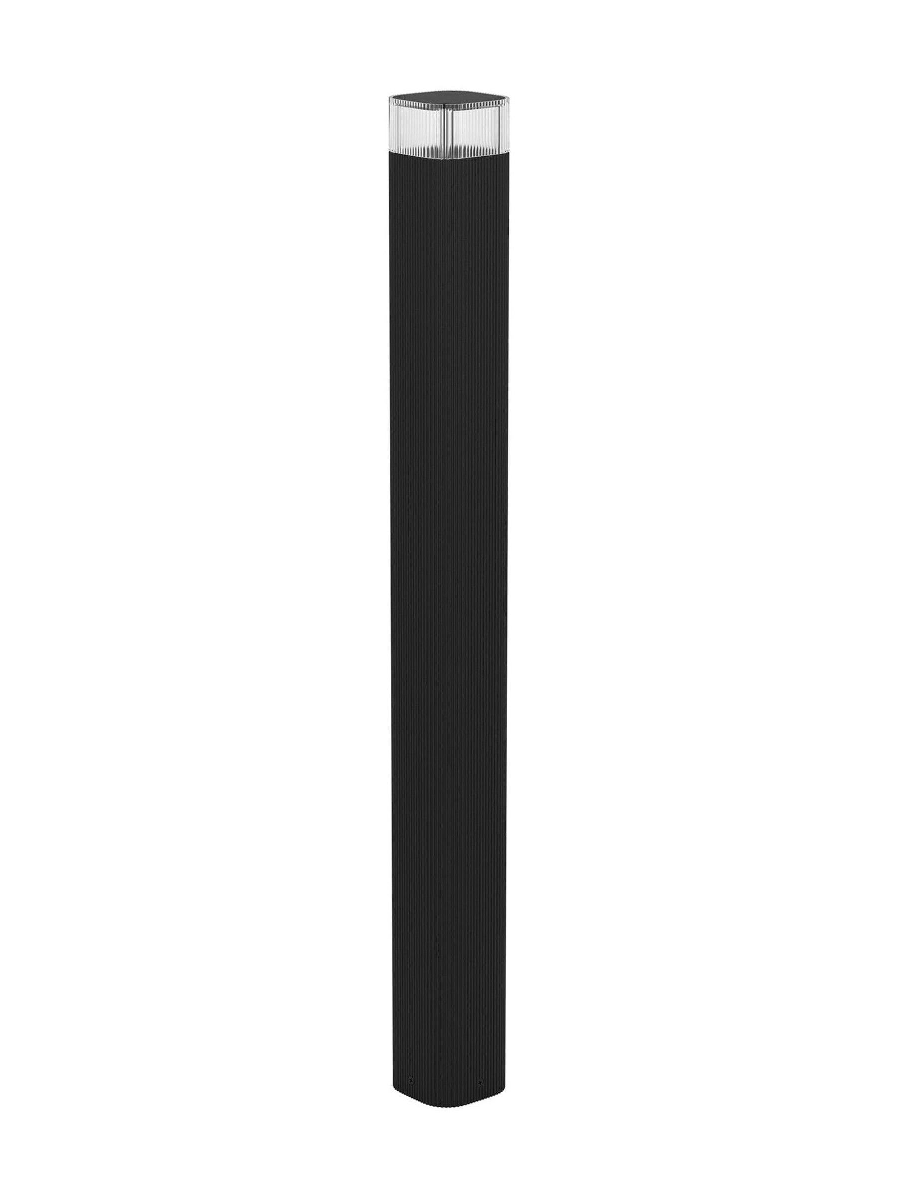 Eglo Castelnuovo outdoor floor light black aluminium - British product