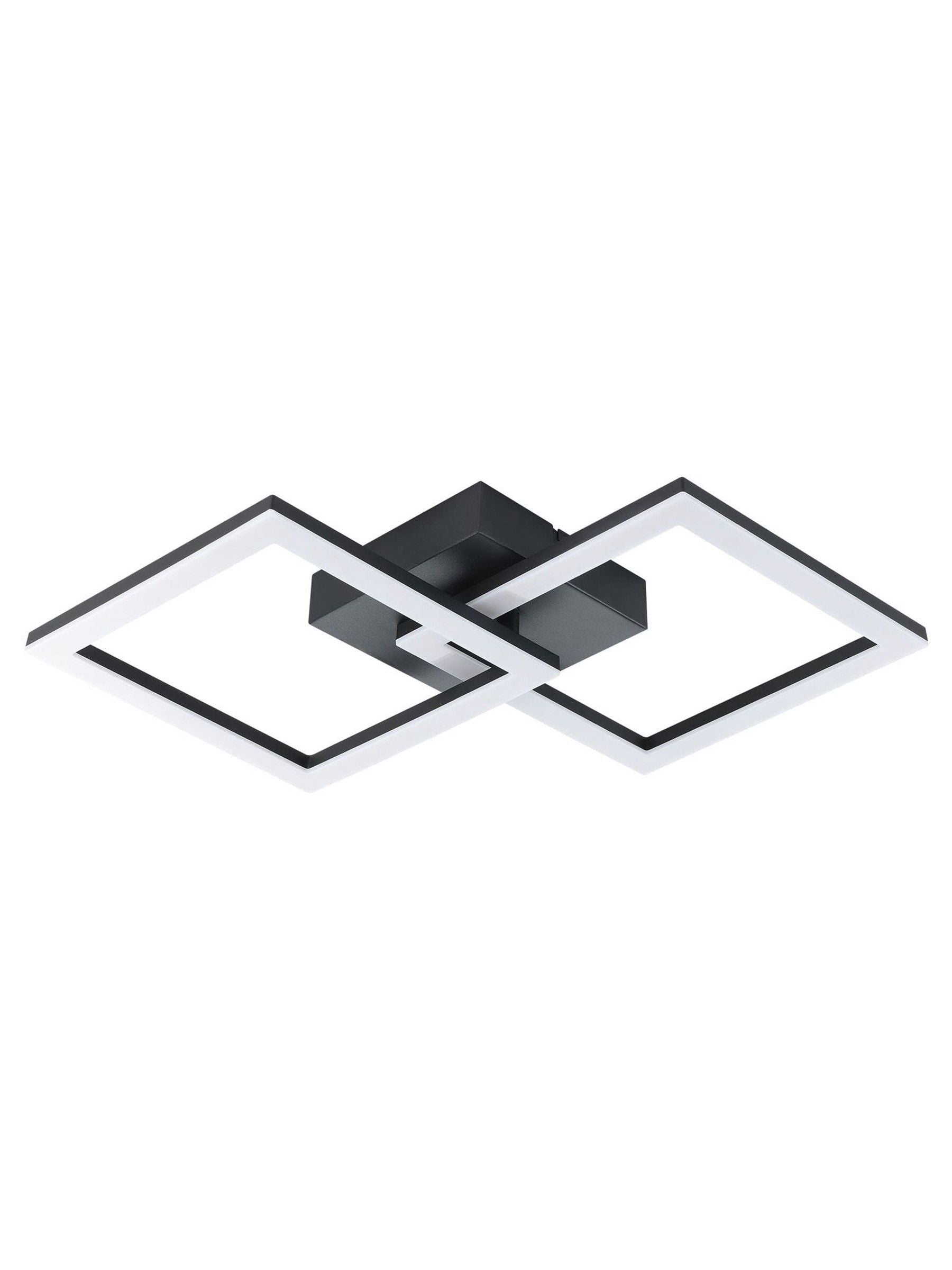 Eglo Black Palmaves-E LED ceiling light 4000K - British product