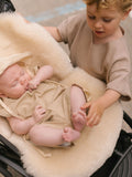 BINIBAMBA luxury merino sheepskin pram liner (British brand)
