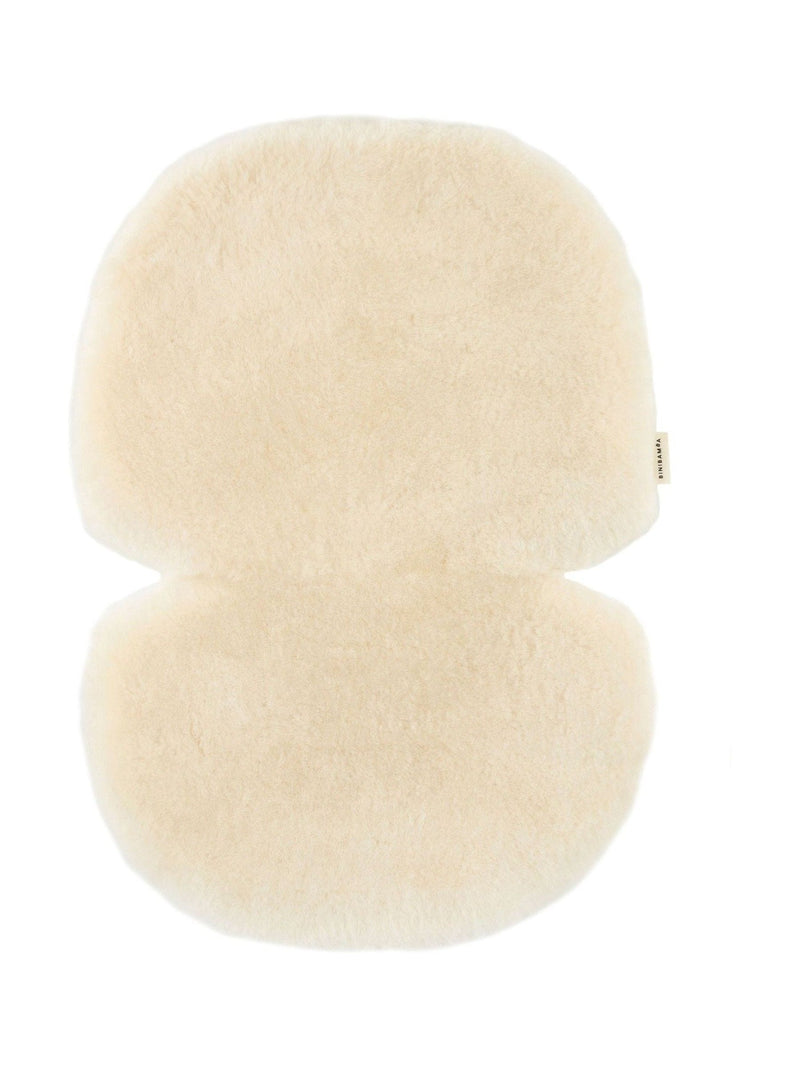 BINIBAMBA Milk Sheepskin Snuggler Luxury Pram Liner