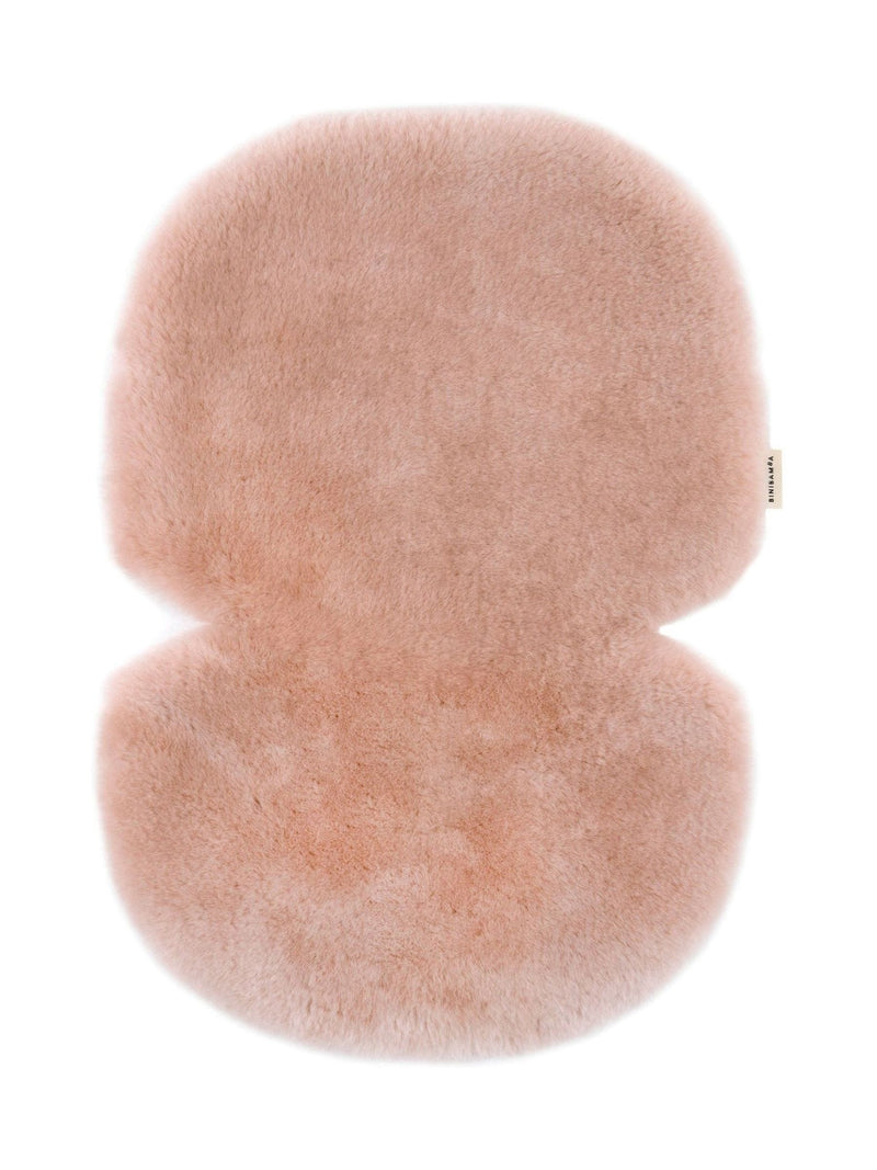 BINIBAMBA Rose Sheepskin Snuggler Luxury Pram Liner