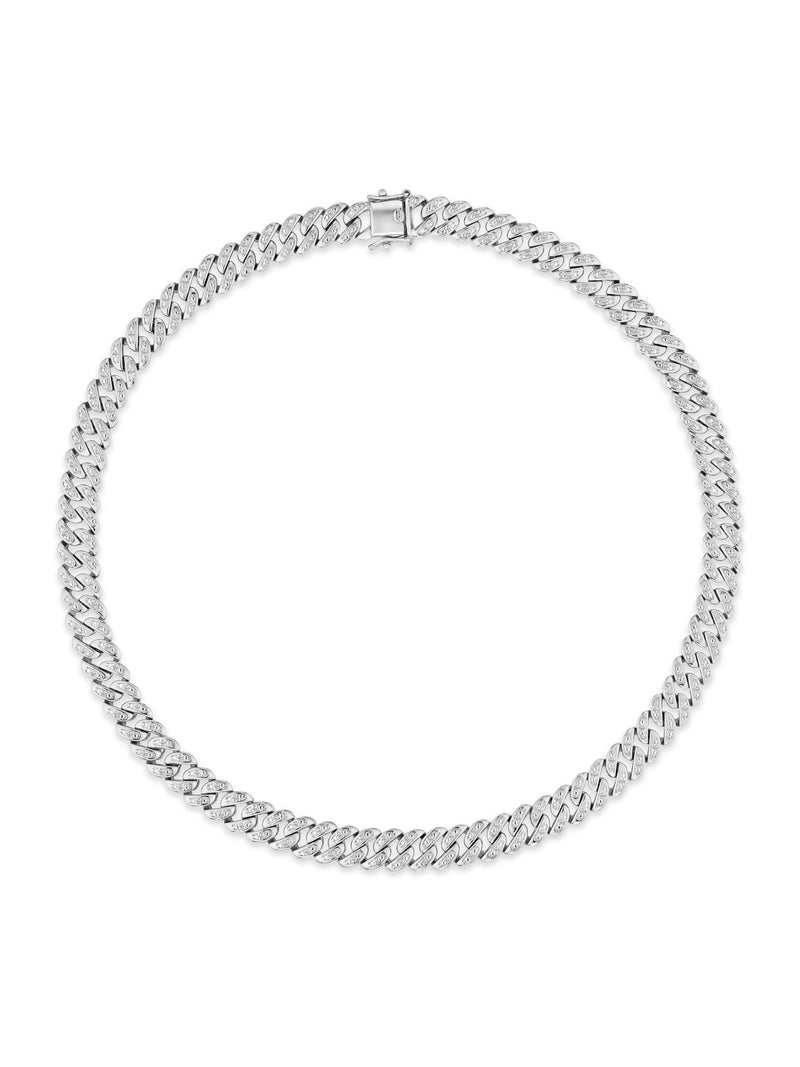 The Diamond Store lab diamond necklace sterling silver, UK version