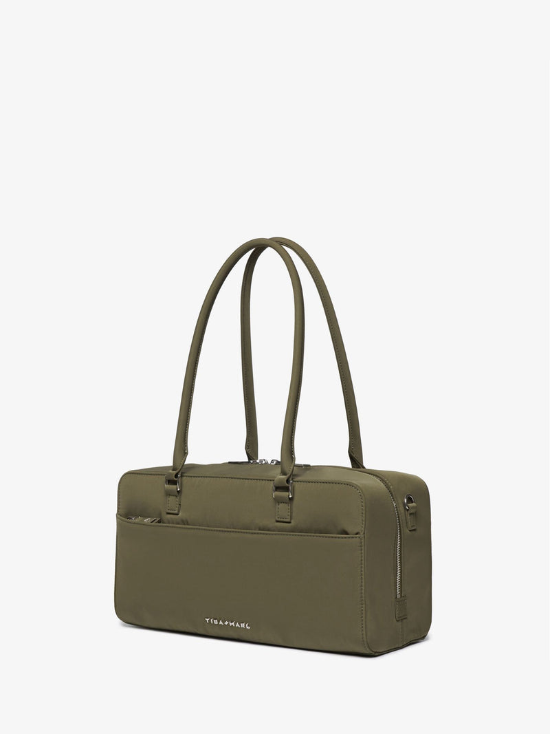 Tiba + Marl Green Riley changing bag, UK version
