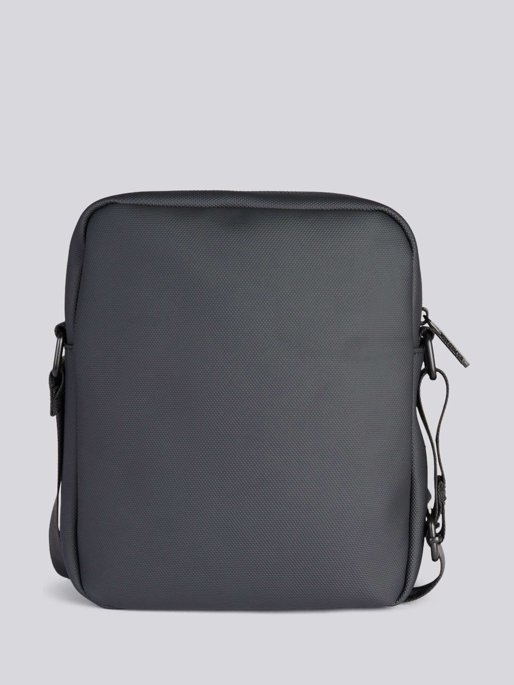 U.S. Polo Assn. black arrowhead cross-body bag, imported from the UK