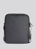 U.S. Polo Assn. black arrowhead cross-body bag, imported from the UK