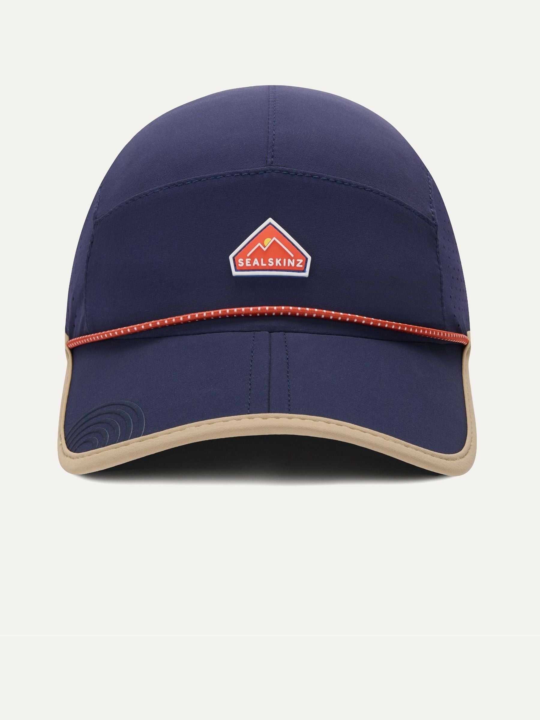 Sealskinz lightweight foldable trail cap blue - British product
