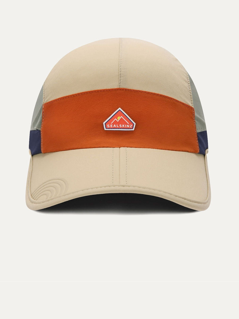 Sealskinz green lightweight foldable trail cap (British brand)