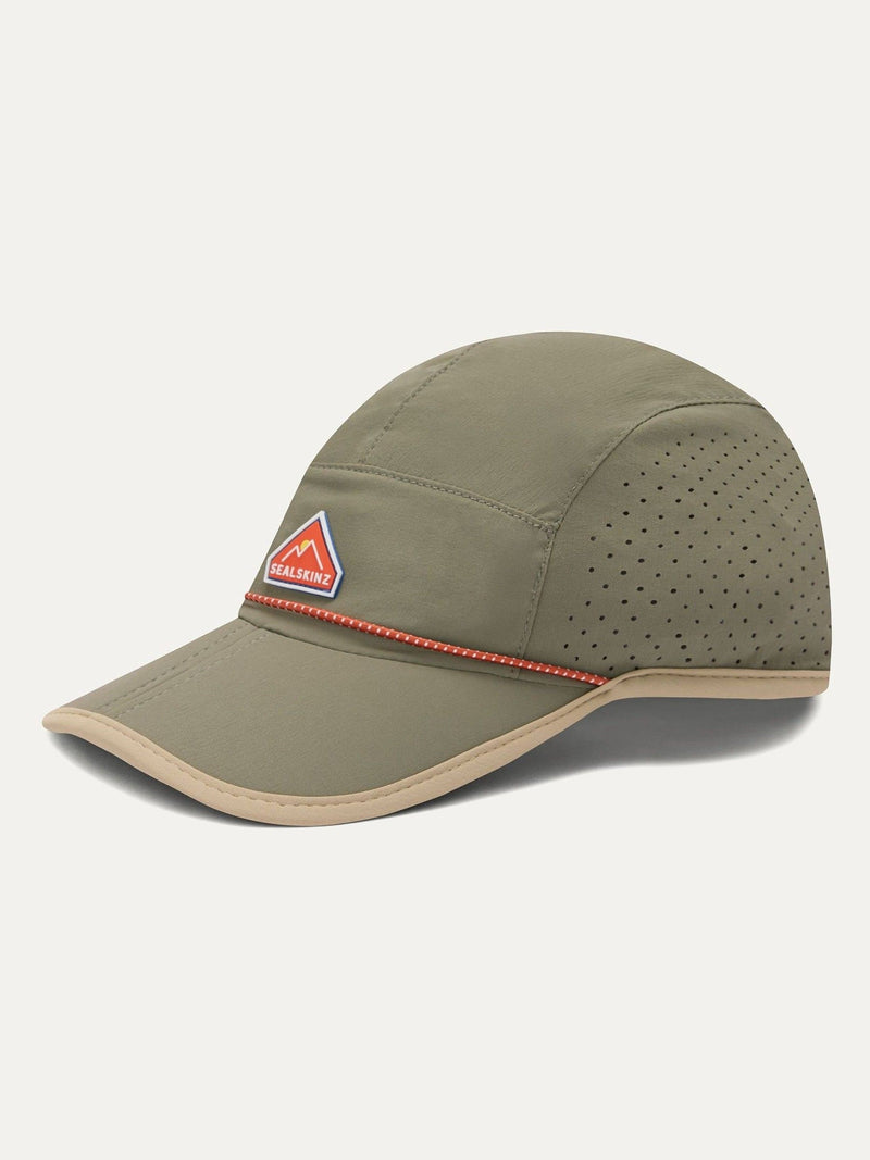 Sealskinz Blue Shropham Lightweight Foldable Trail Cap