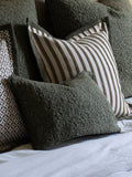 Ellenvale Interiors Olive Sofia Boucle 50 x 30cm Cushion Cover