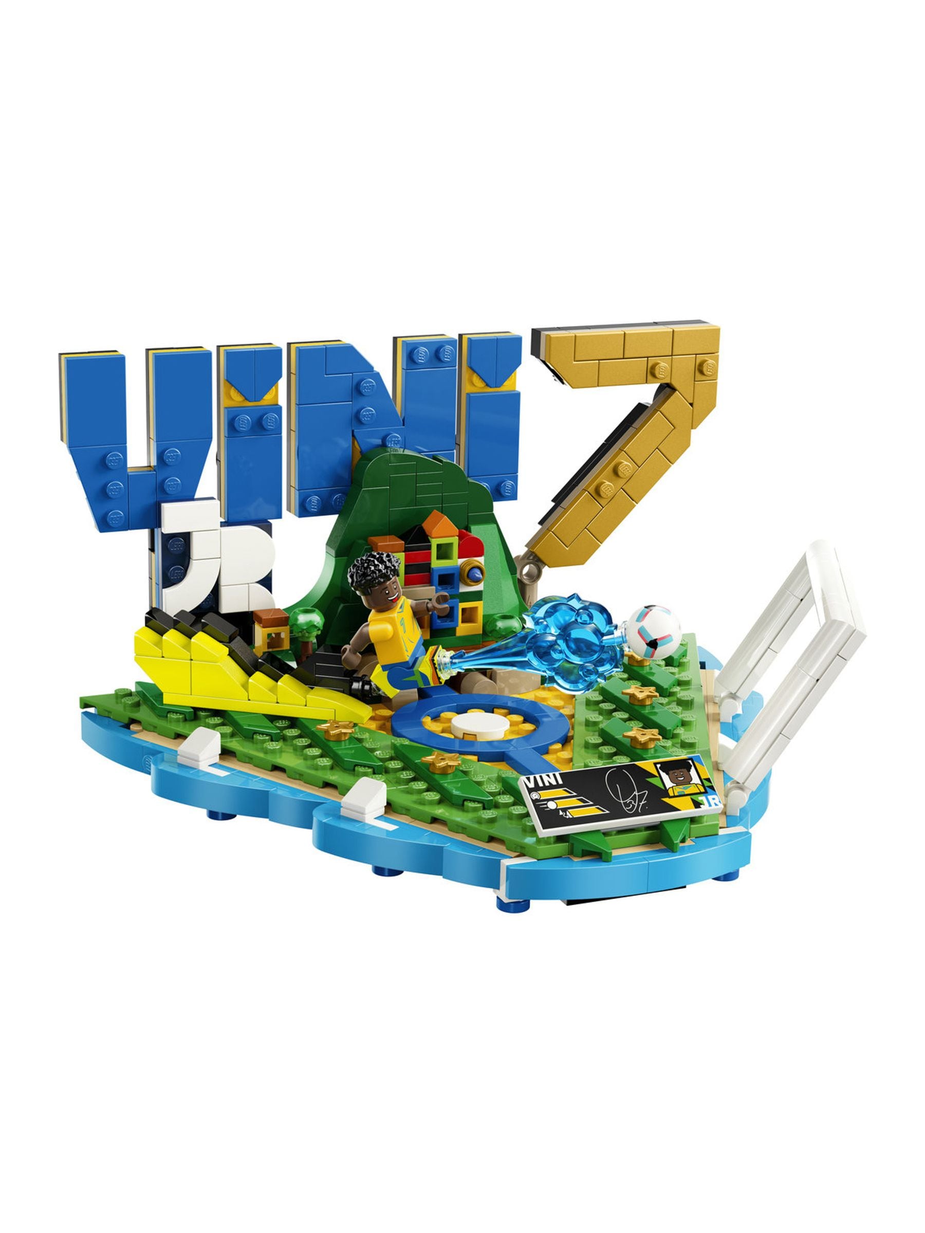 LEGO Vini Jr. Football Highlights 43027, imported from the UK