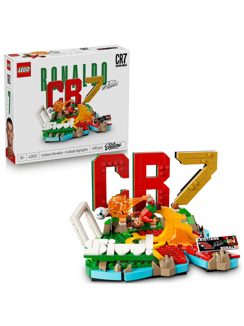 LEGO CR7 set Cristiano Ronaldo collectible model, imported from the UK