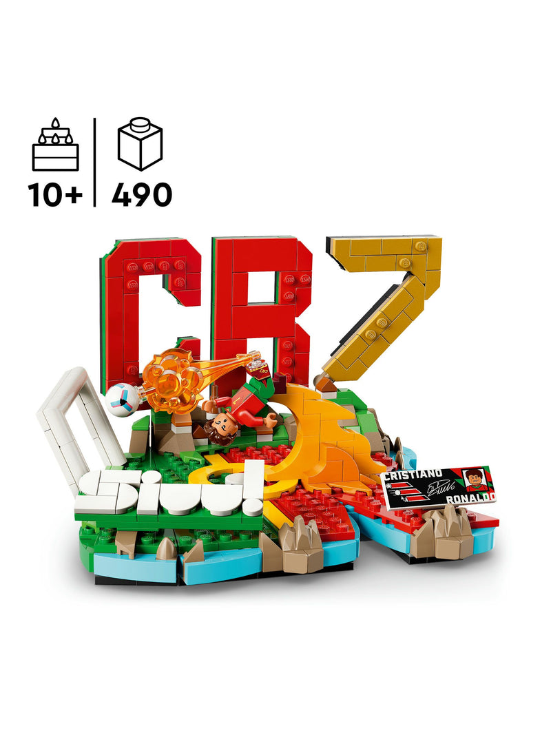 LEGO CR7 set Cristiano Ronaldo collectible model, imported from the UK