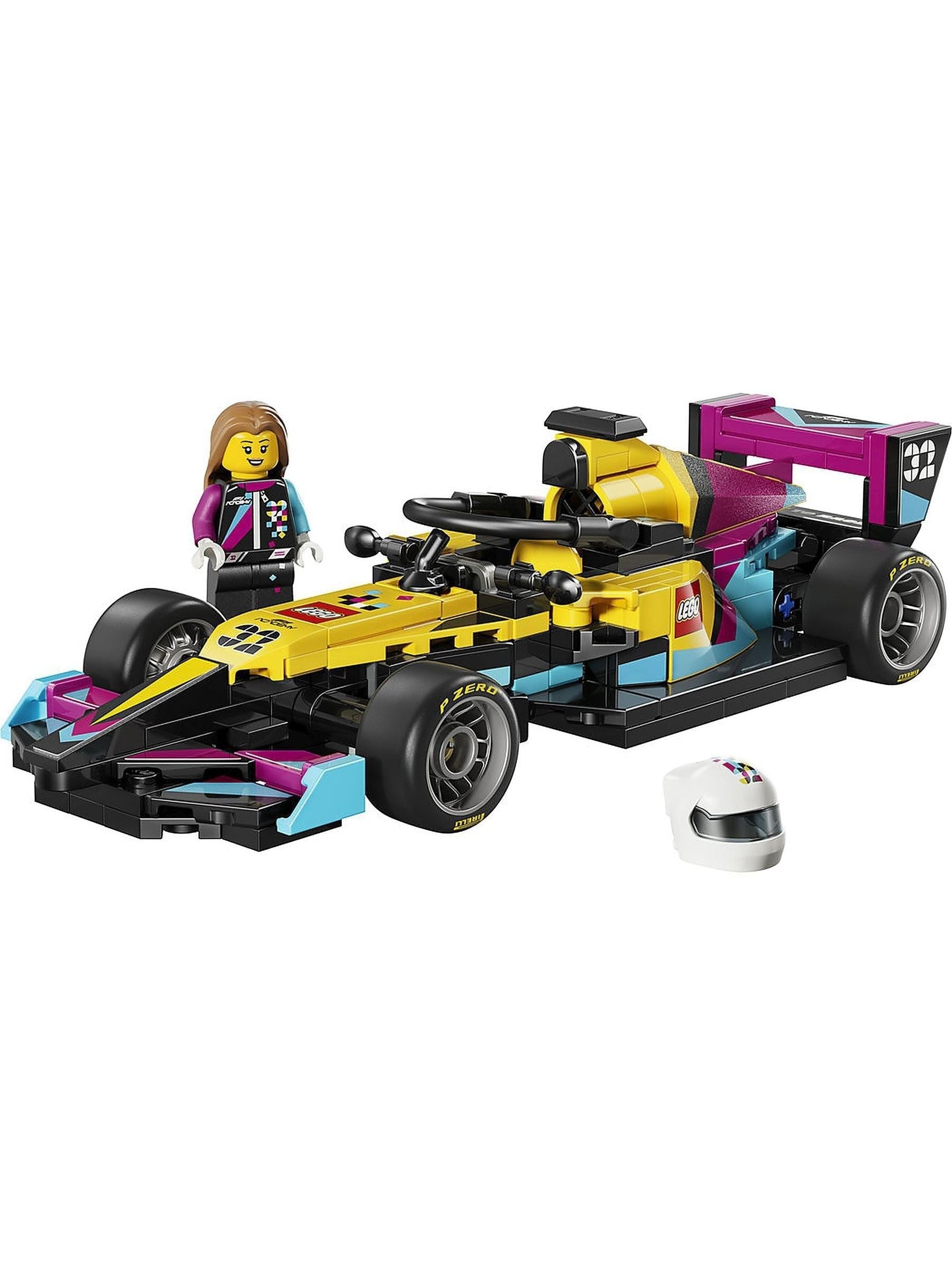LEGO F1 ACADEMY race car toy, UK version