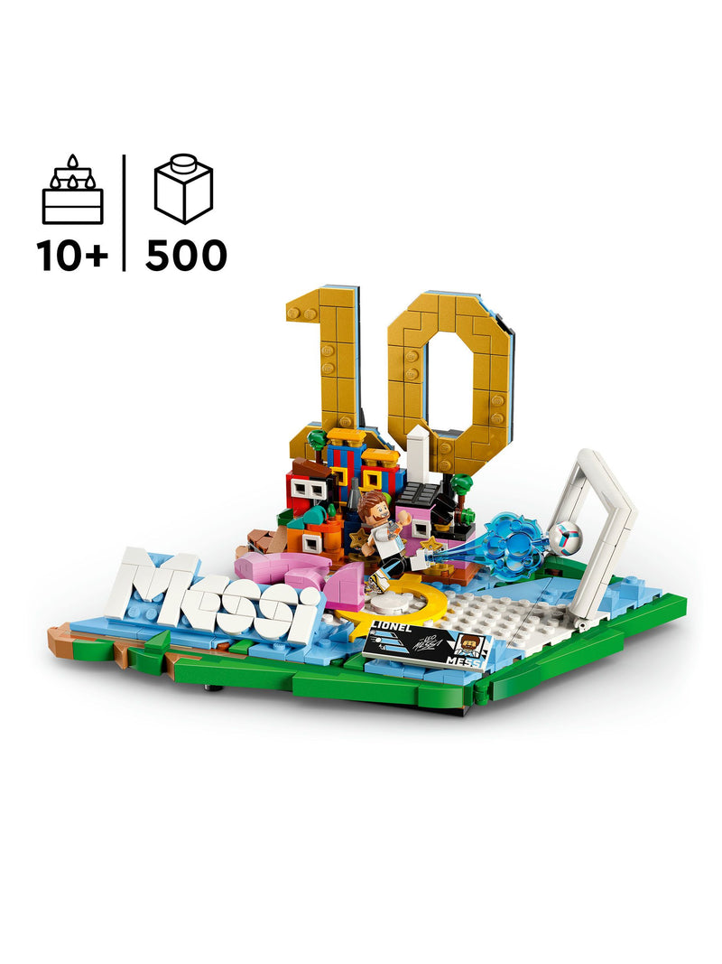 LEGO Lionel Messi football display set minifigure (British brand)