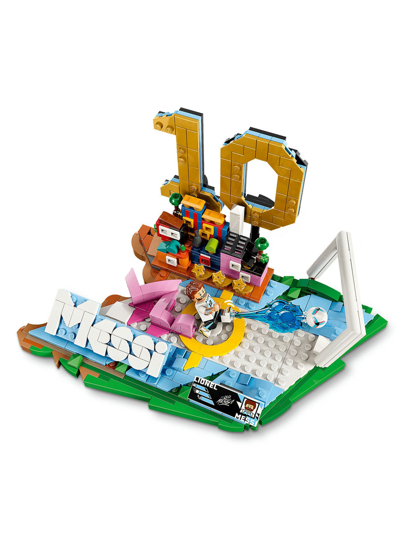 LEGO Lionel Messi football display set minifigure (British brand)