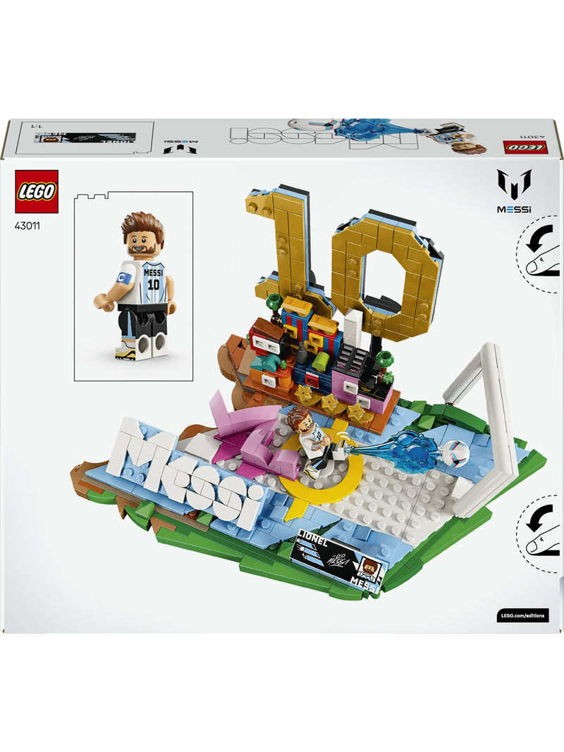 LEGO Lionel Messi football display set minifigure (British brand)