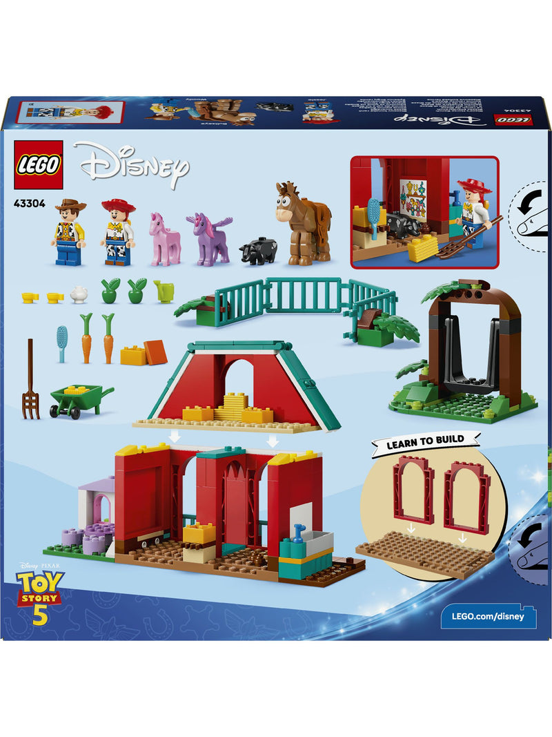 LEGO Toy Story 5 Woody Jessie set, imported from the UK