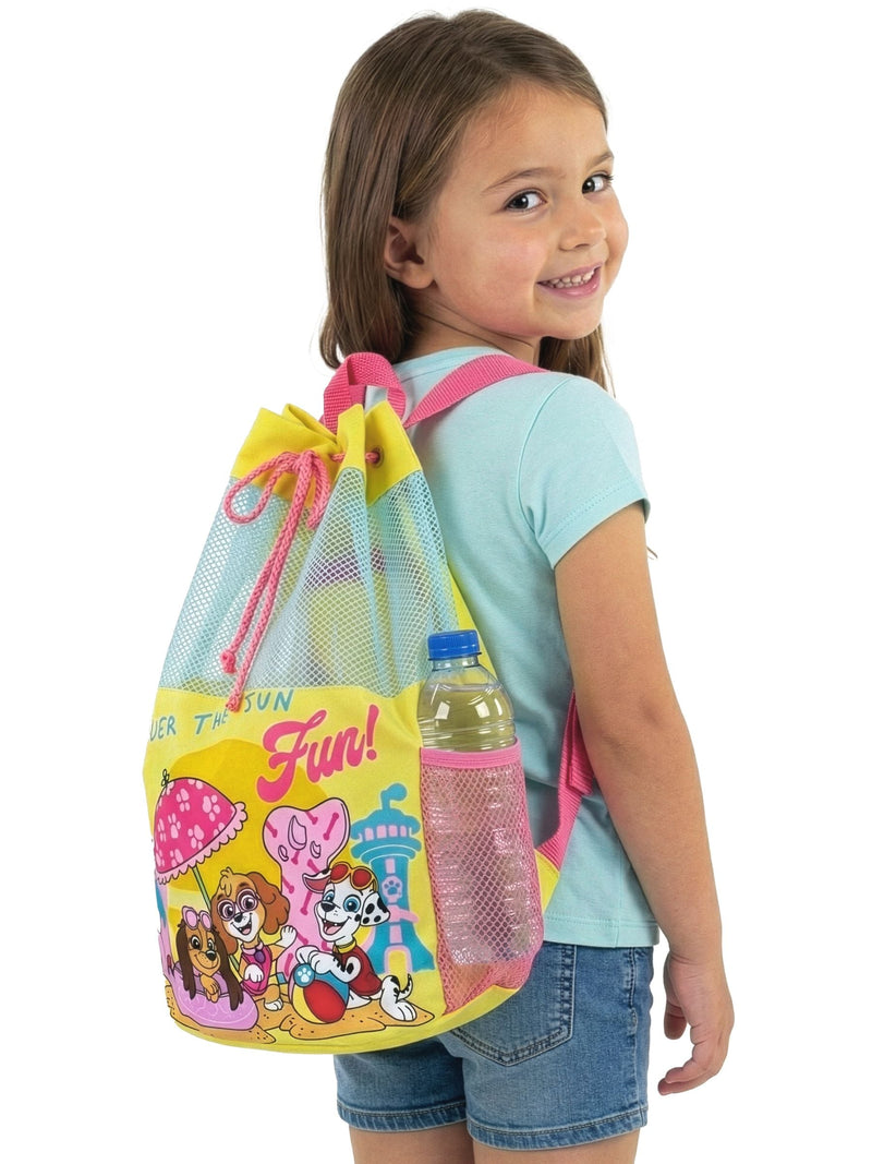 PAW Patrol swim bag featuring Marshall, Liberty and Skye, UK version