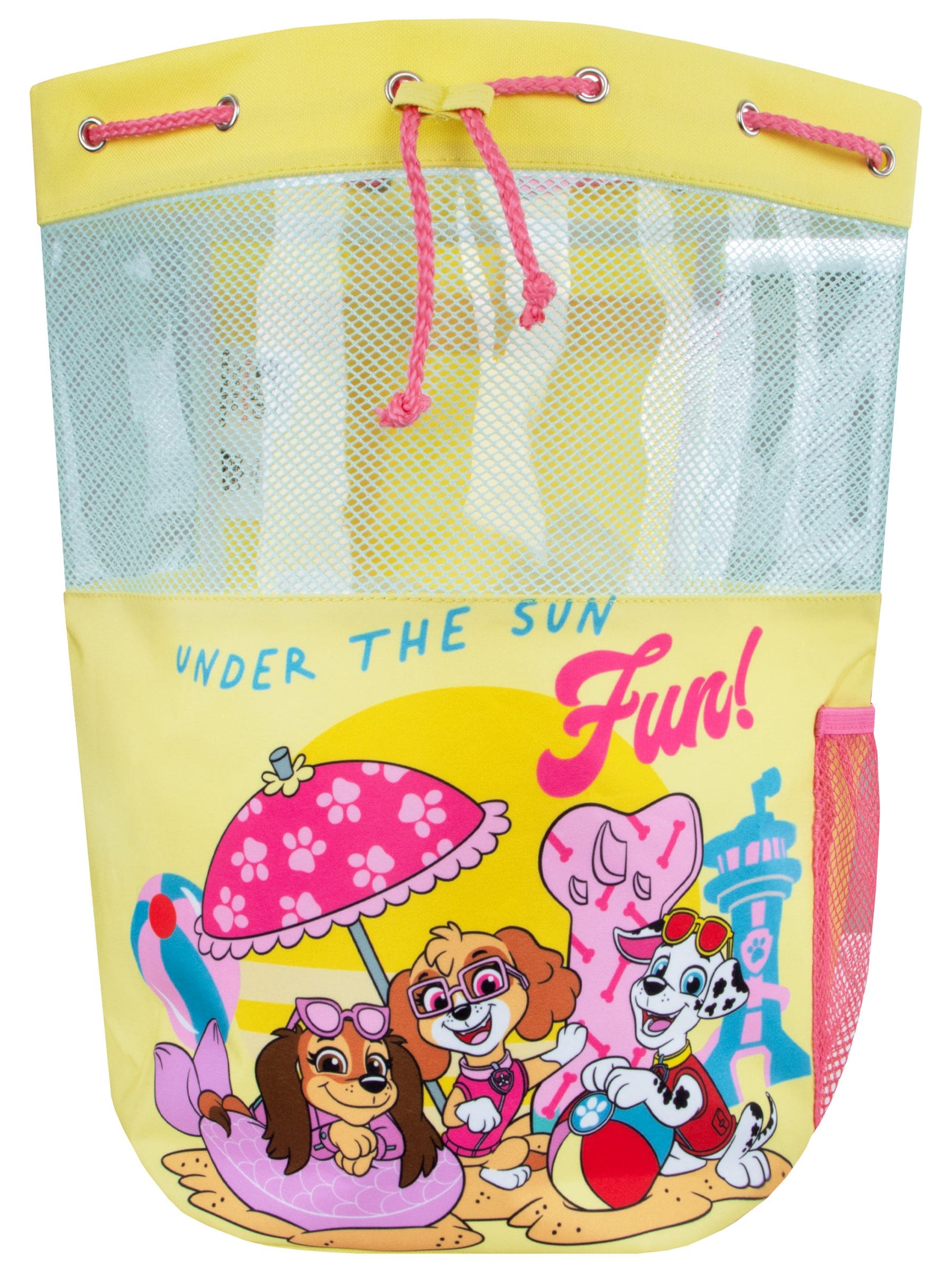 PAW Patrol swim bag featuring Marshall, Liberty and Skye, UK version
