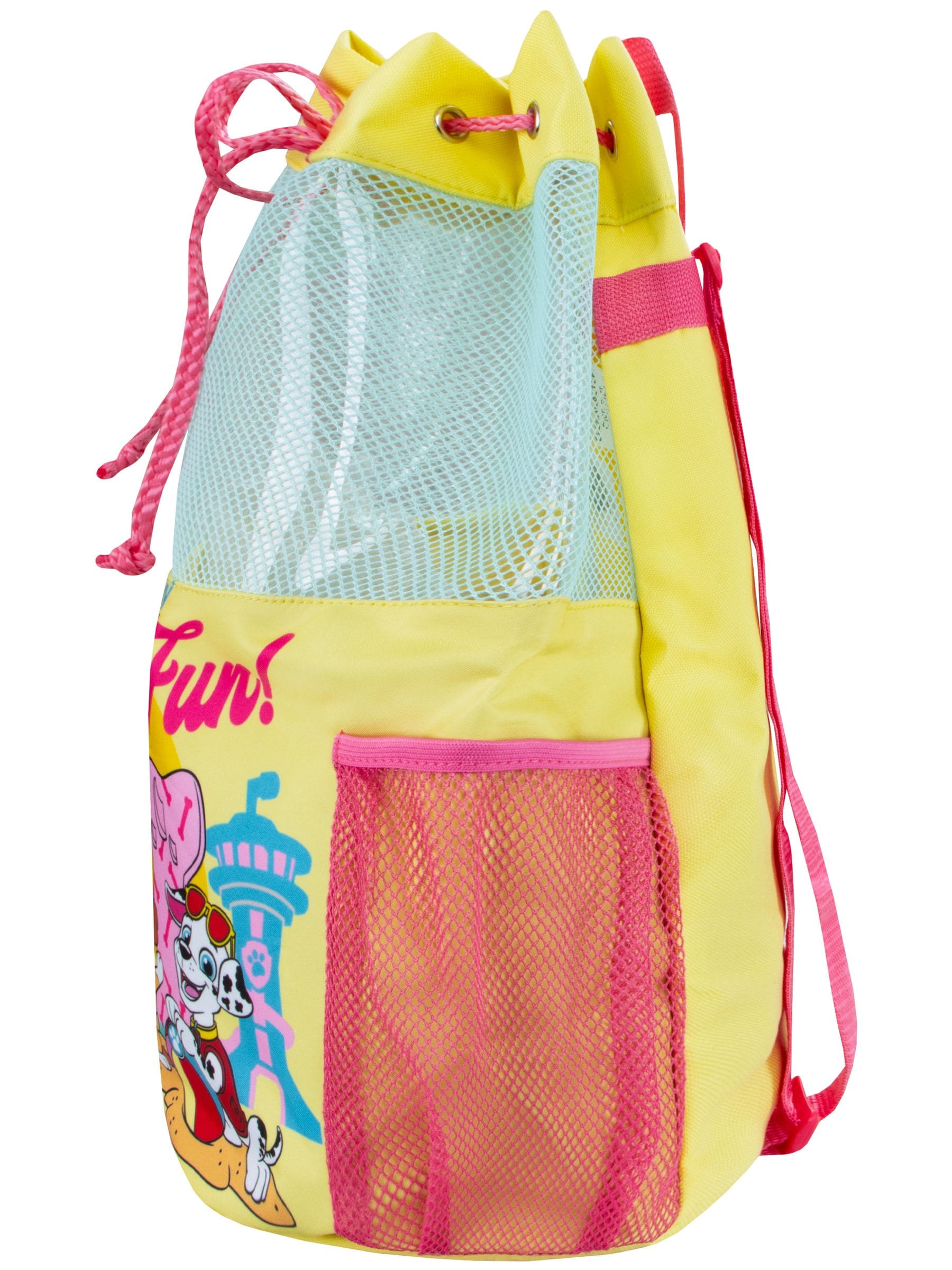 PAW Patrol swim bag featuring Marshall, Liberty and Skye, UK version
