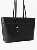Carvela black synthetic leather tote bag - British product