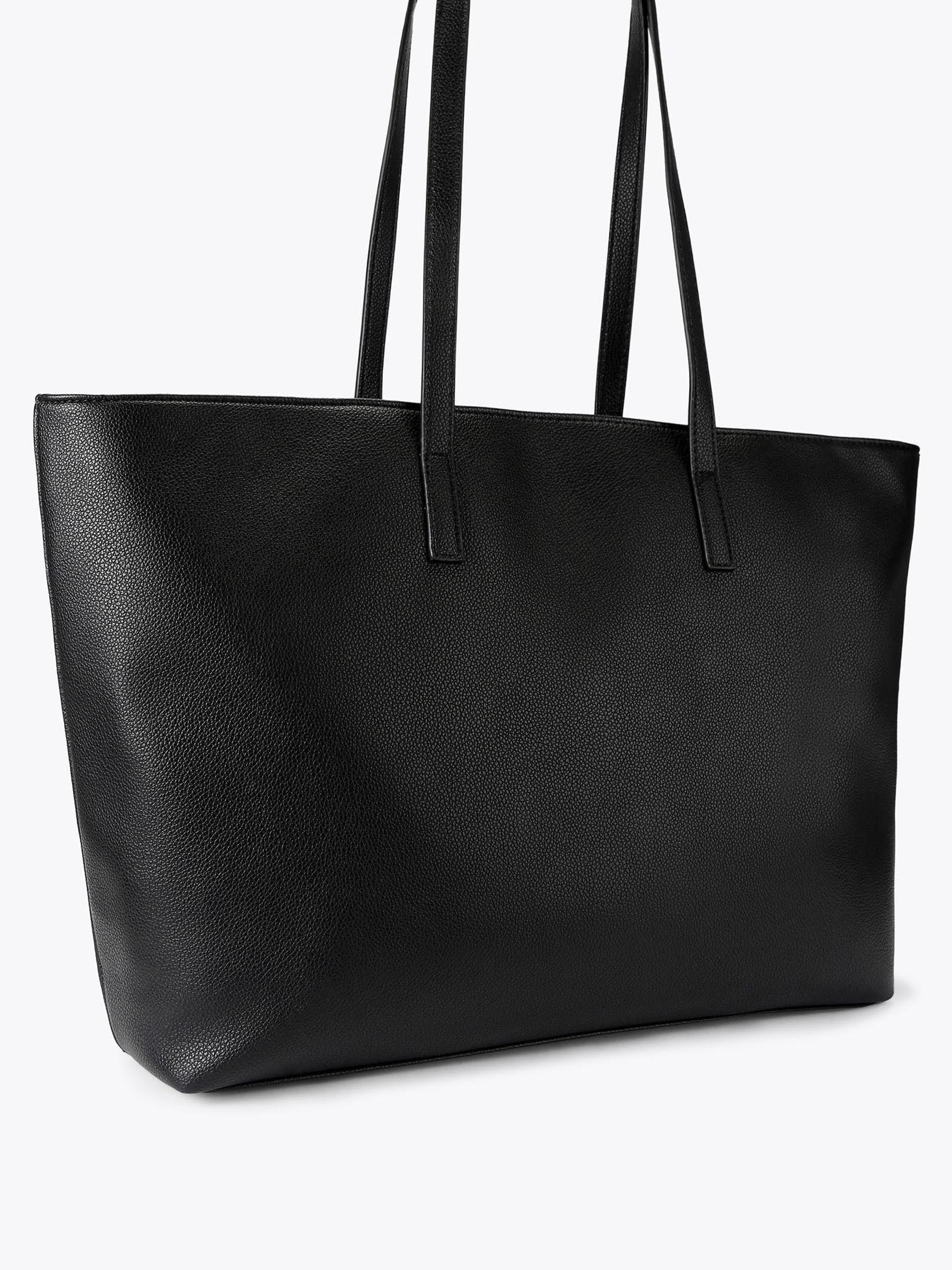 Carvela black synthetic leather tote bag - British product