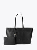 Carvela black synthetic leather tote bag - British product