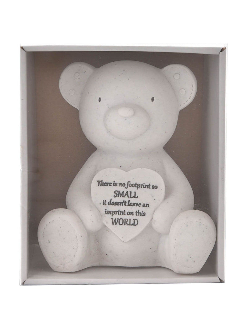 Widdop cream teddy ornament 17cm - British product