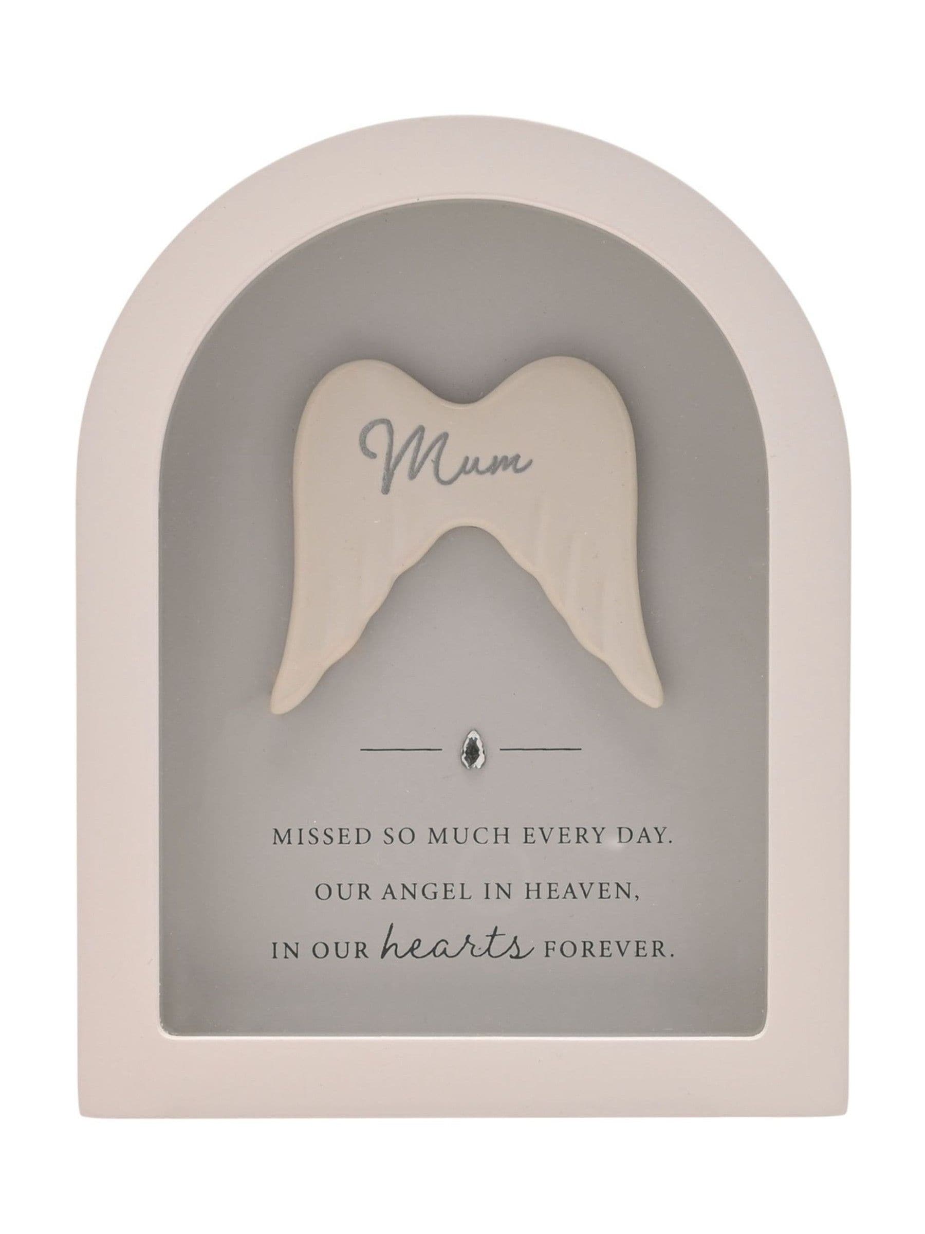 Widdop memorial plaque Mum ornament 18cm - British product