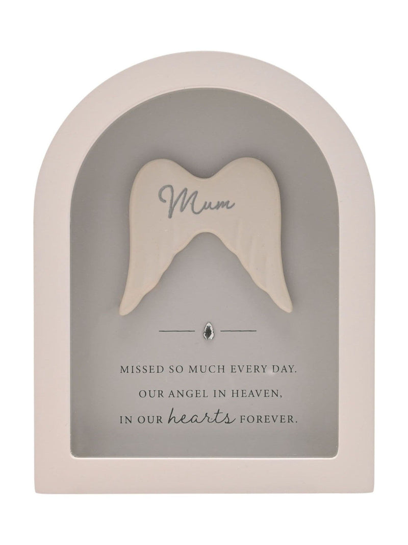 Widdop memorial plaque Mum ornament 18cm - British product