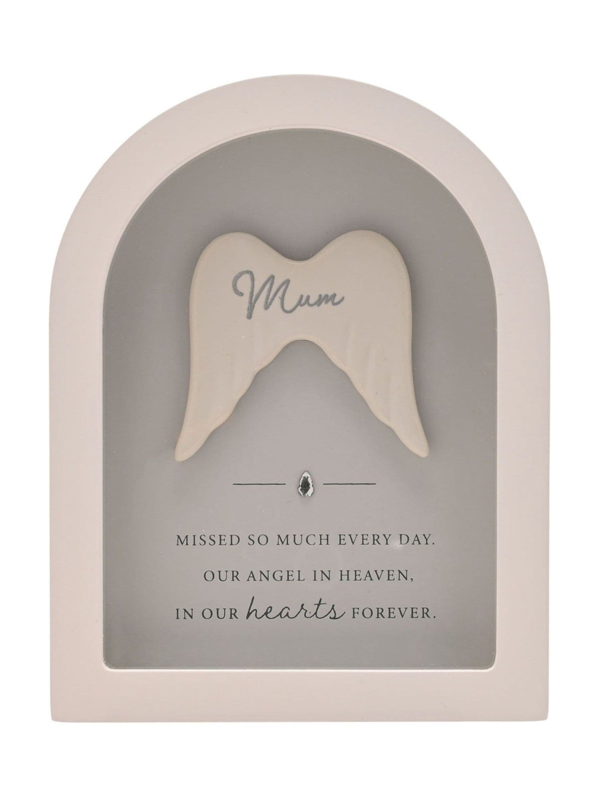 Widdop memorial plaque Mum ornament 18cm - British product
