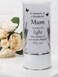 Widdop silver tube light Mum 20cm - British product
