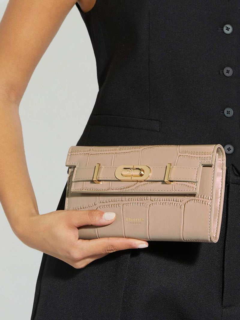Dune London natural Showmance belted phone cross-body bag (British brand)